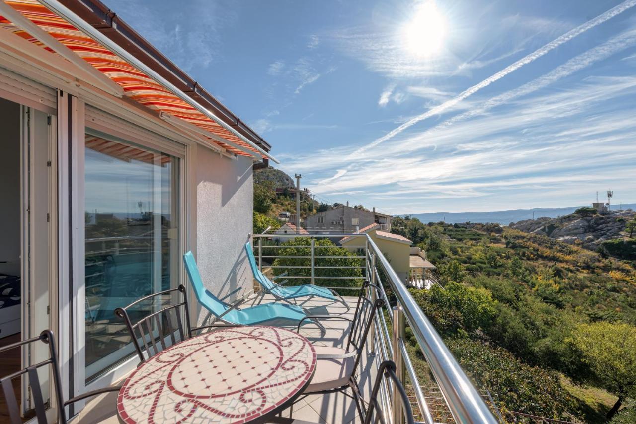 Pikolo Apartments Omis Tice Kültér fotó